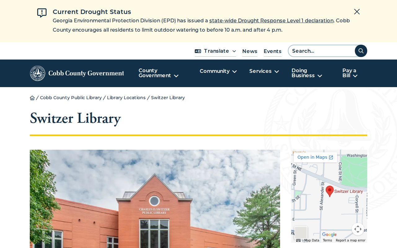 Kennesaw city directory Switzer Library Georgia Room
