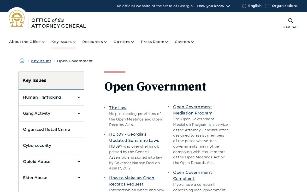 Kennesaw residents directory Georgia open government resources