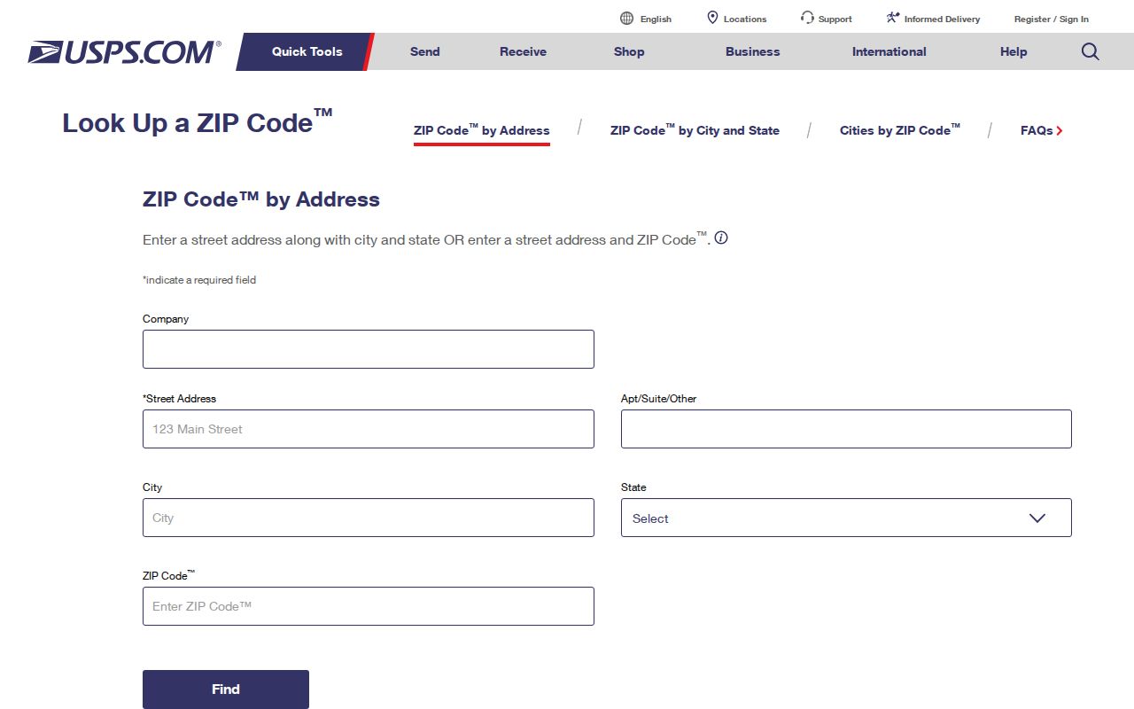 USPS address lookup used to verify a Kennesaw ZIP code